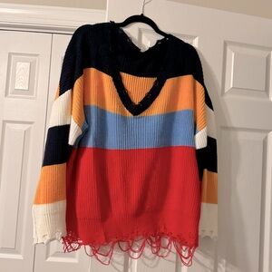 Color block Sweater